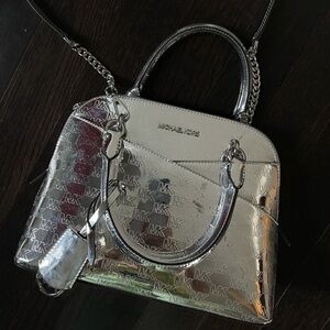 Limited edition Michael Kors Metallic Purse - Runway piece